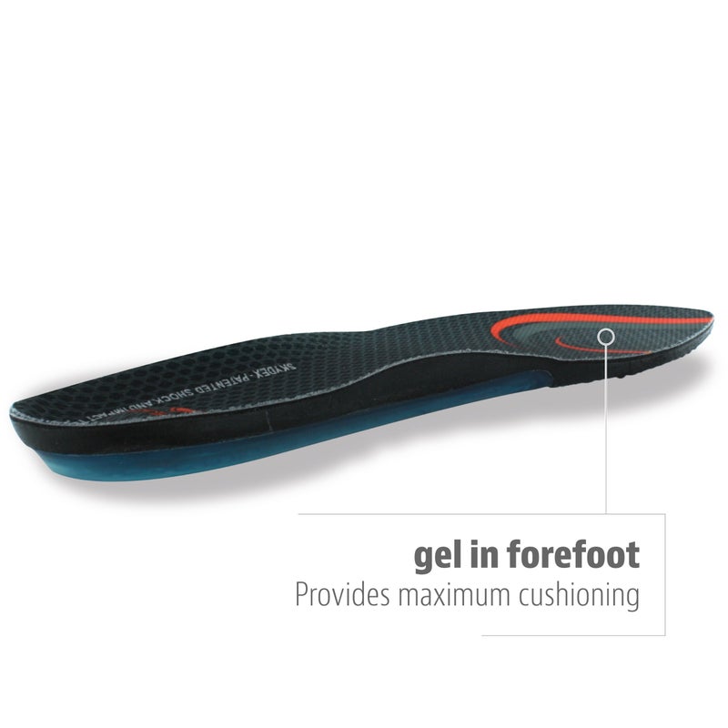 Sof Sole Insoles Men's AIRR Performance Full-Length Gel Shoe Insert, Men's 7-8.5 - Image 4